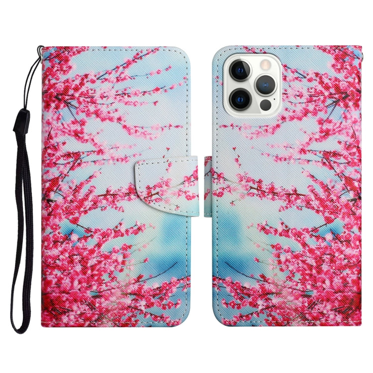 Painted Pattern Horizontal Flip Leather Case with Holder & Card Slot & Wallet, For iPhone 13 Pro Max, For iPhone 13 Pro, For iPhone 13