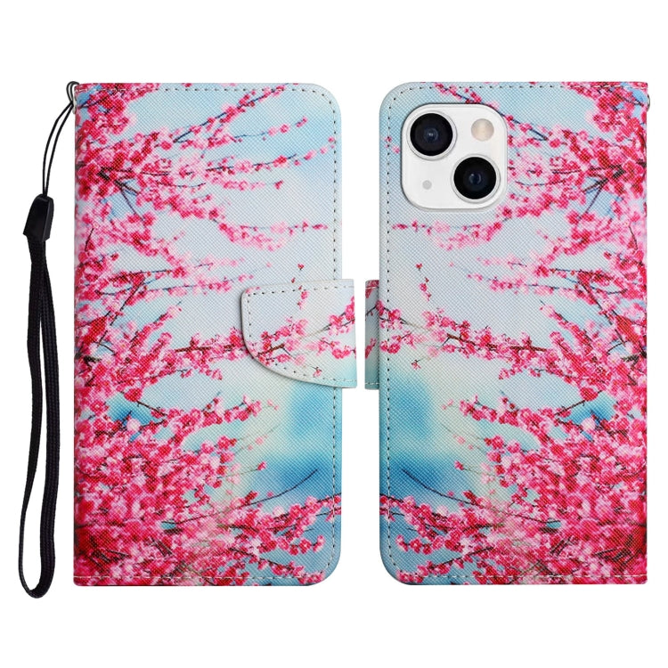Painted Pattern Horizontal Flip Leather Case with Holder & Card Slot & Wallet, For iPhone 13 Pro Max, For iPhone 13 Pro, For iPhone 13