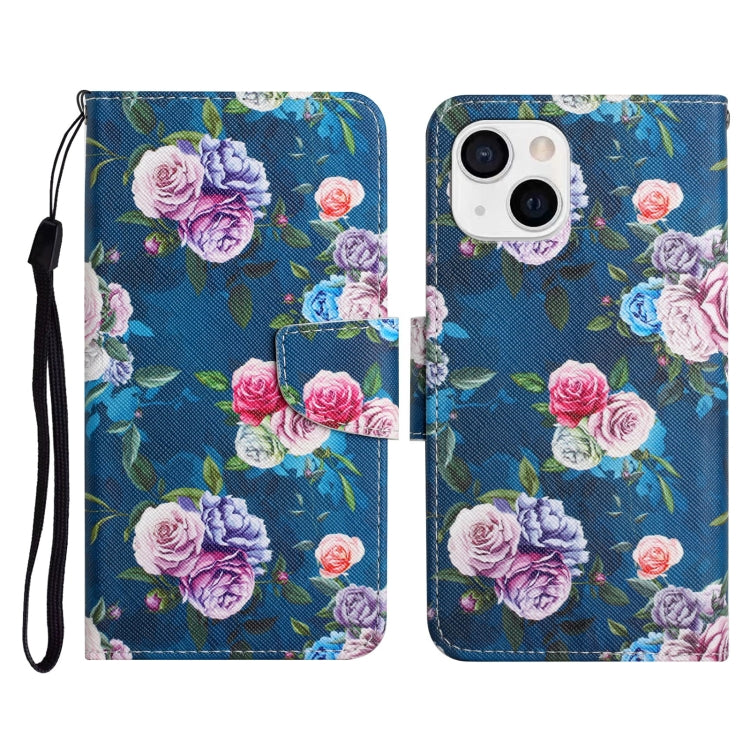 Painted Pattern Horizontal Flip Leather Case with Holder & Card Slot & Wallet, For iPhone 13 Pro Max, For iPhone 13 Pro, For iPhone 13