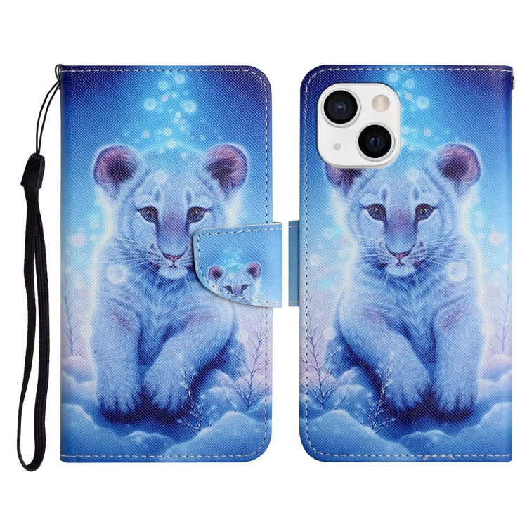 Painted Pattern Horizontal Flip Leather Case with Holder & Card Slot & Wallet, For iPhone 13 Pro Max, For iPhone 13 Pro, For iPhone 13