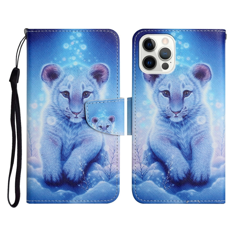 Painted Pattern Horizontal Flip Leather Case with Holder & Card Slot & Wallet, For iPhone 13 mini, For iPhone 12 Pro Max, For iPhone 12 / 12 Pro