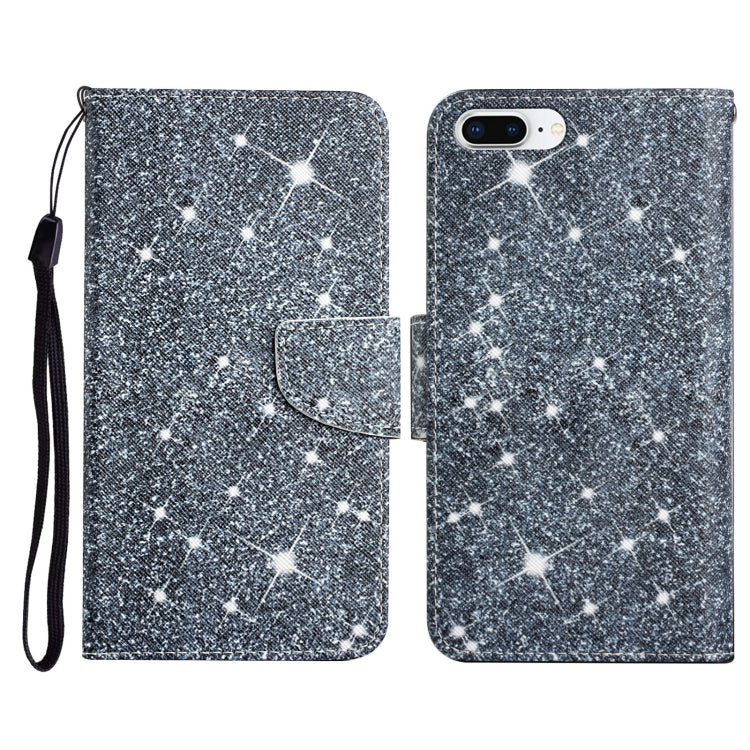 Painted Pattern Horizontal Flip Leather Case with Holder & Card Slot & Wallet, For iPhone X / XS, For iPhone SE 2022 / SE 2020 / 8 / 7, For iPhone 8 Plus & 7 Plus