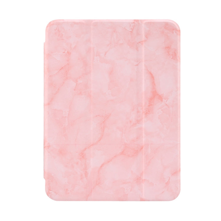 Marble Texture Smart Leather Tablet Case with 3-Folding Holder & Pen Slot, For iPad mini 6 / mini 2024