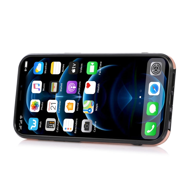 Fashion Buckle Protective Case with Holder & Card Slot & Wallet & Lanyard, For iPhone 13 Pro Max, For iPhone 13 Pro, For iPhone 13, For iPhone 13 mini