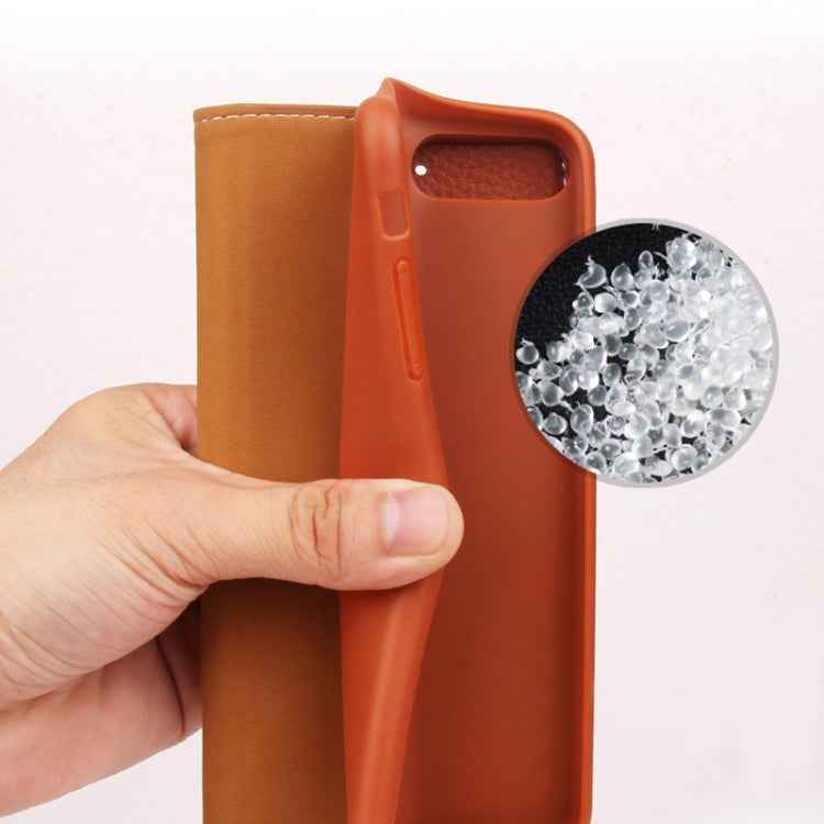 GEBEI PU+TPU Horizontal Flip Protective Case with Holder & Card Slots, For iPhone 8 Plus & 7 Plus, For iPhone SE 2020 & 8 & 7