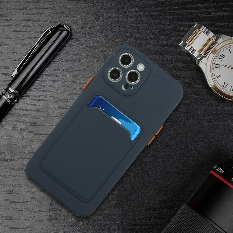 Card Slot Design Shockproof TPU Protective Case, For iPhone 13 Pro Max, For iPhone 13 Pro, For iPhone 13, For iPhone 13 mini