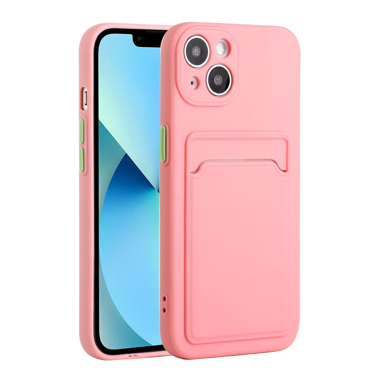 Card Slot Design Shockproof TPU Protective Case, For iPhone 13 Pro Max, For iPhone 13 Pro, For iPhone 13, For iPhone 13 mini