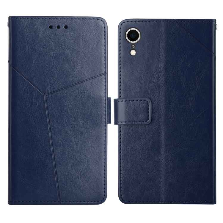 Y Stitching Horizontal Flip Leather Phone Case with Holder & Card Slots & Wallet & Photo Frame, For iPhone 13 Pro, For iPhone 13 Pro Max, For iPhone SE 2022 / SE 2020 / 8 / 7, For iPhone XS / X, For iPhone XR, For iPhone XS Max