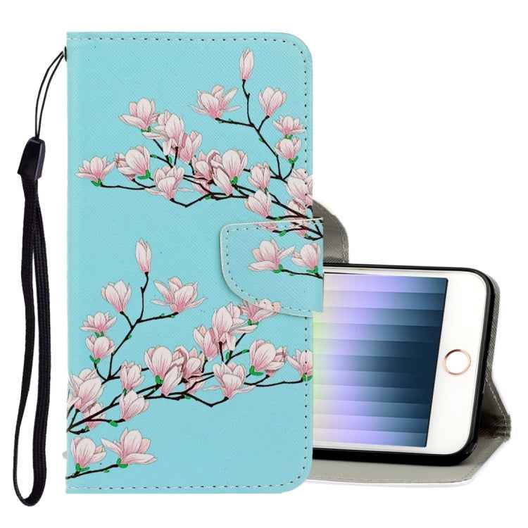 3D Colored Drawing Horizontal Flip PU Leather Case with Holder & Card Slots & Wallet