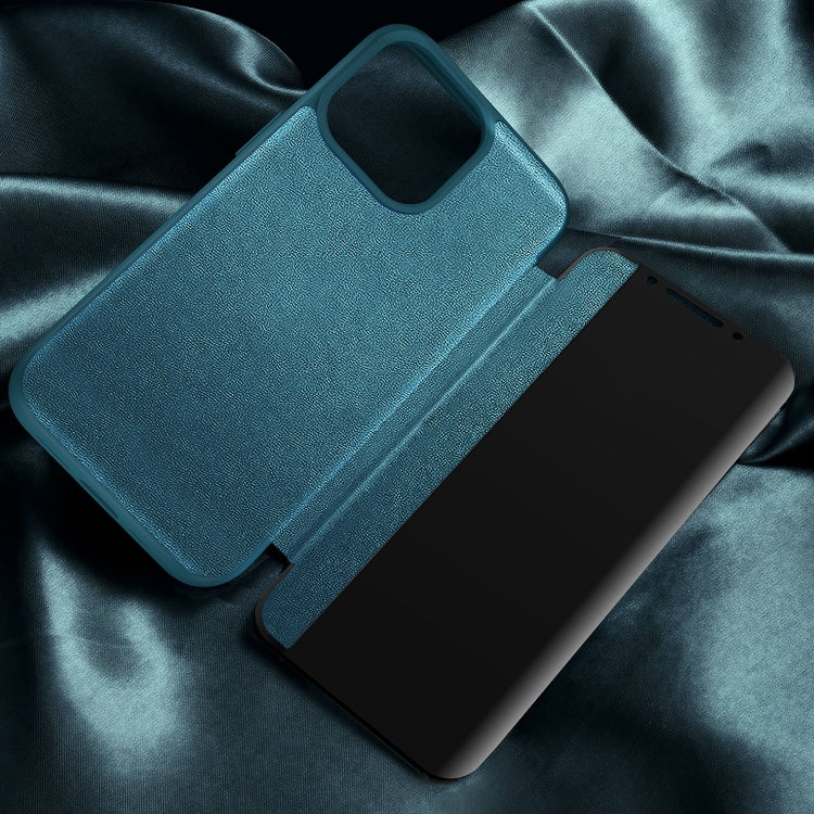 Magnetic Side Window View Shockproof Horizontal Flip Leather Case, For iPhone 13 mini, For iPhone 13, For iPhone 13 Pro, For iPhone 13 Pro Max