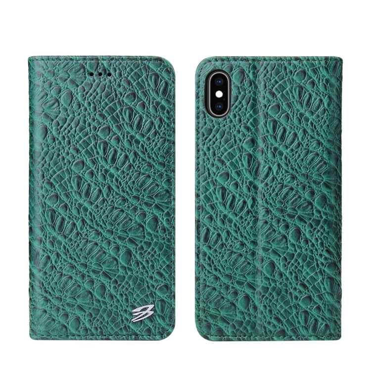 Crocodile Texture PC + TPU Horizontal Flip Leather Case with Holder & Card Slots & Wallet