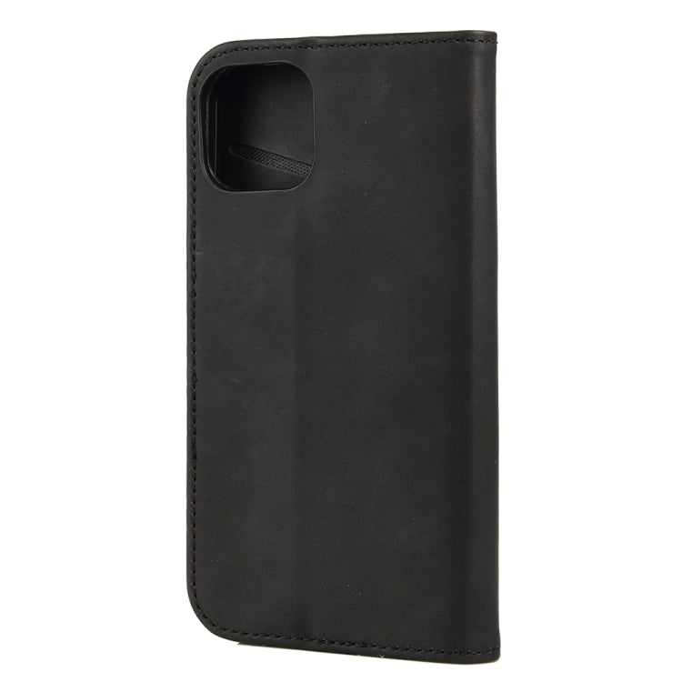 Skin Feel Splicing Leather Phone Case, For iPhone 13 Pro Max, For iPhone 13 Pro, For iPhone 13, For iPhone 13 mini, For iPhone 12 Pro Max, For iPhone 12 Pro, For iPhone 12, For iPhone 12 mini