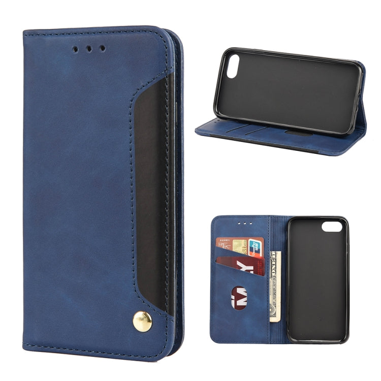 Skin Feel Splicing Leather Phone Case, For iPhone 11 Pro Max, For iPhone 11 Pro, For iPhone 11, For iPhone XS Max, For iPhone X / XS, For iPhone XR, For iPhone SE 2022 / SE 2020 / 8 / 7, For iPhone 8 Plus & 7 Plus
