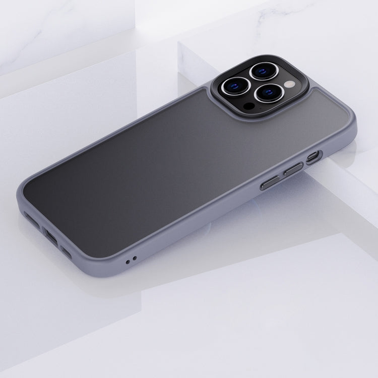 Frosted Back Shockproof Phone Case, For iPhone 13 mini, For iPhone 13, For iPhone 13 Pro, For iPhone 13 Pro Max