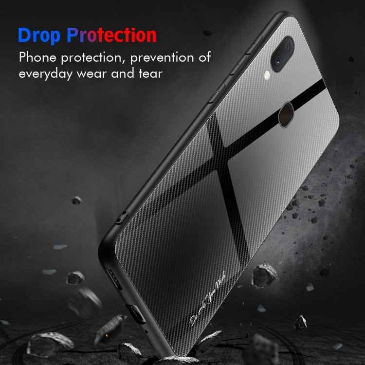 Texture Gradient Glass Protective Case