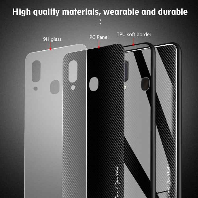 Texture Gradient Glass Protective Case