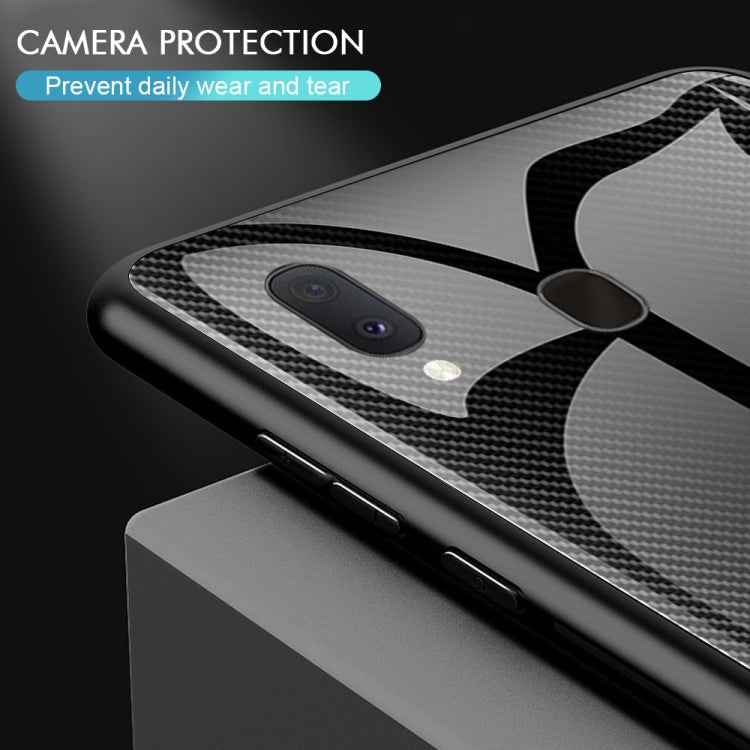 Texture Gradient Glass Protective Case