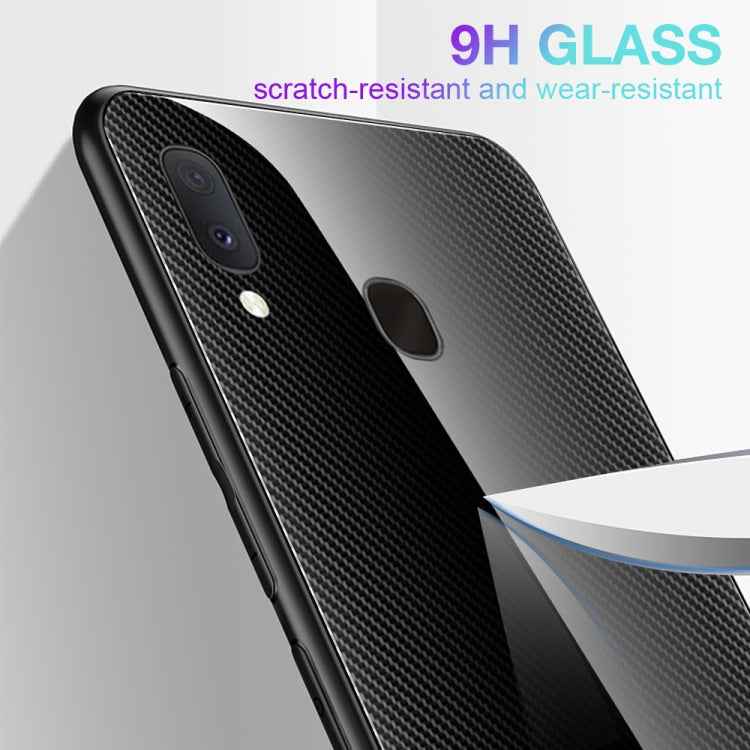 Texture Gradient Glass Protective Case