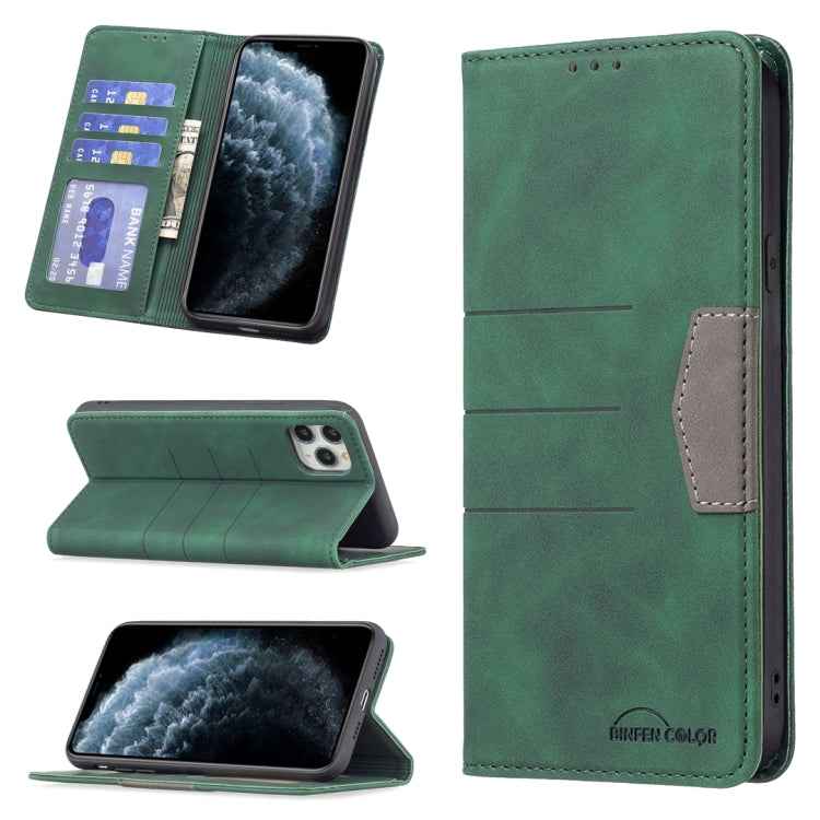 Magnetic Splicing Leather Phone Case, For iPhone XS Max, For iPhone XS / X, For iPhone 11 Pro