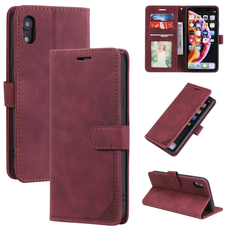 Skin Feel Anti-theft Brush Horizontal Flip Leather Phone Case, For iPhone 11, For iPhone XS Max, For iPhone XR, For iPhone X / XS, For iPhone SE 2022 / SE 2020 / 8 / 7, For iPhone 8 Plus & 7 Plus