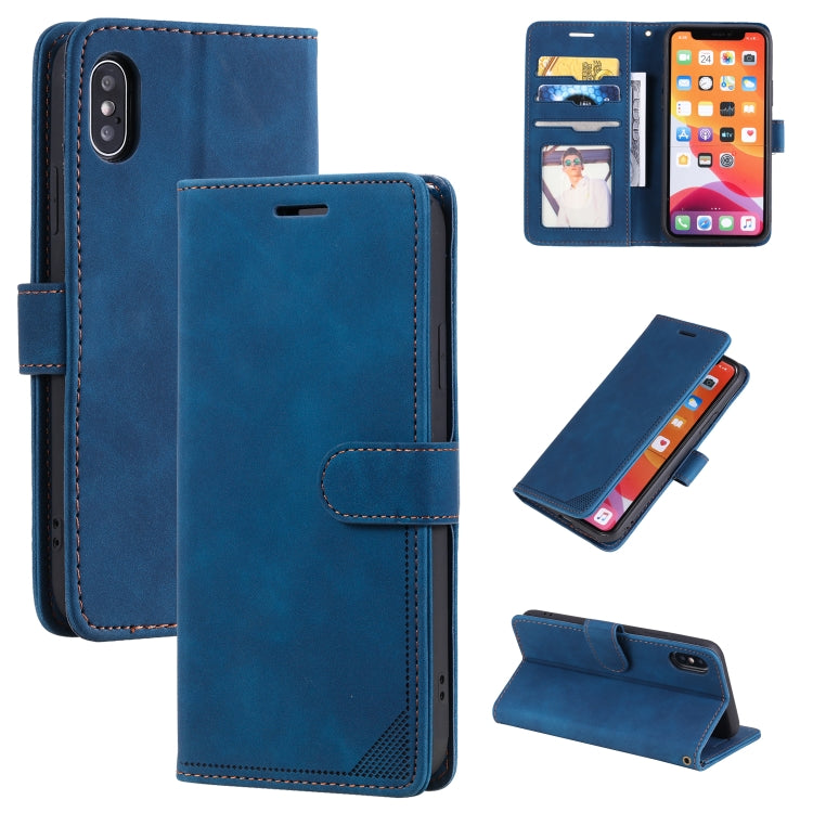 Skin Feel Anti-theft Brush Horizontal Flip Leather Phone Case, For iPhone 11, For iPhone XS Max, For iPhone XR, For iPhone X / XS, For iPhone SE 2022 / SE 2020 / 8 / 7, For iPhone 8 Plus & 7 Plus