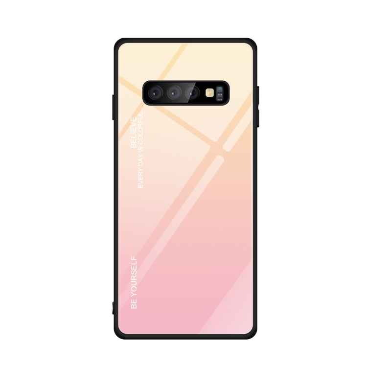 Gradient Color Glass Case, For Galaxy S10, For Xiaomi Mi 9