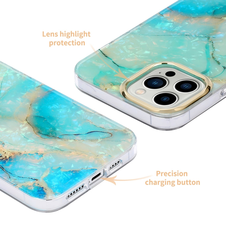 Electroplating Shell Texture Marble Phone Case, For iPhone 13, For iPhone 13 Pro, For iPhone 13 Pro Max, For iPhone 12 / 12 Pro, For iPhone 12 Pro Max, For iPhone 11