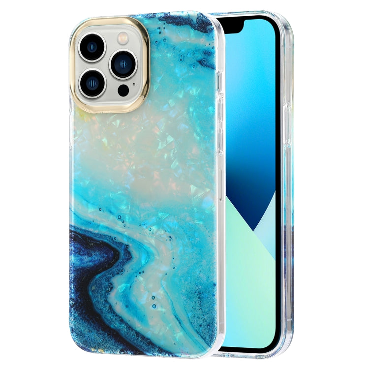 Electroplating Shell Texture Marble Phone Case, For iPhone 13, For iPhone 13 Pro, For iPhone 13 Pro Max, For iPhone 12 / 12 Pro, For iPhone 12 Pro Max, For iPhone 11
