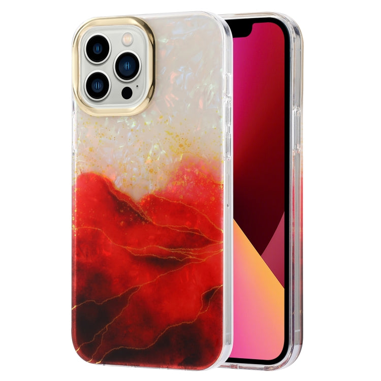 Electroplating Shell Texture Marble Phone Case, For iPhone 13, For iPhone 13 Pro, For iPhone 13 Pro Max, For iPhone 12 / 12 Pro, For iPhone 12 Pro Max, For iPhone 11