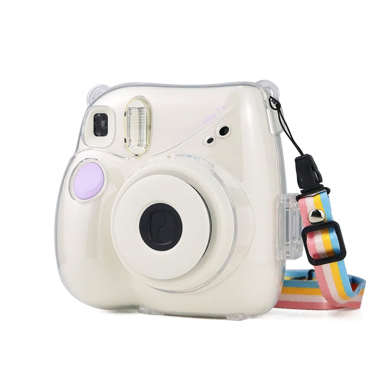 Protective Crystal Case with Strap, For FUJIFILM Instax mini 40, For FUJIFILM Instax mini 7+