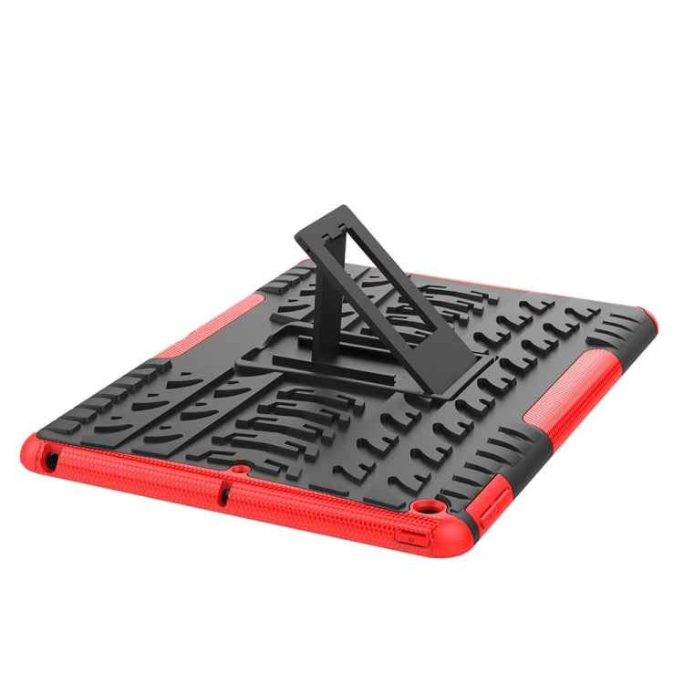 Tire Texture TPU + PC Shockproof Case with Holder