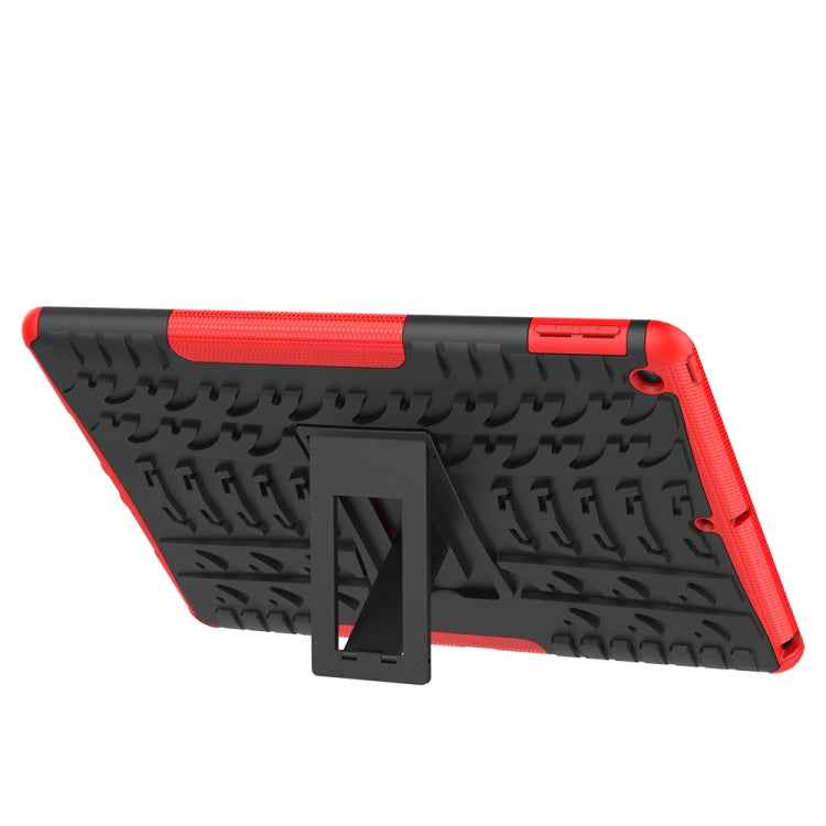 Tire Texture TPU + PC Shockproof Case with Holder