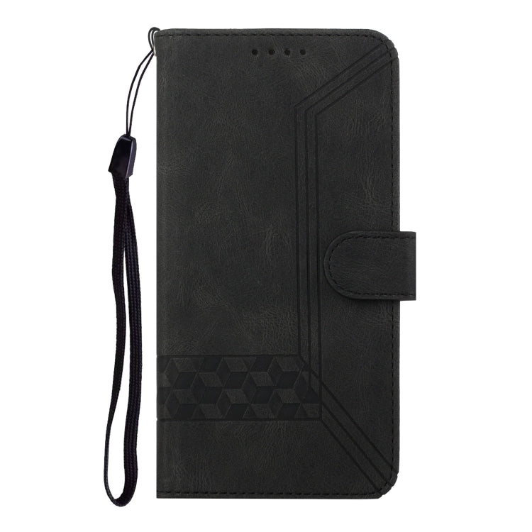 Cubic Skin Feel Flip Leather Phone Case, For iPhone 11 Pro Max, For iPhone X / XS, For iPhone XR, For iPhone XS Max, For iPhone SE 2022 / SE 2020 / 7 / 8, For iPhone 7 Plus / 8 Plus