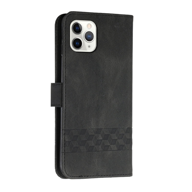 Cubic Skin Feel Flip Leather Phone Case, For iPhone 11 Pro Max, For iPhone X / XS, For iPhone XR, For iPhone XS Max, For iPhone SE 2022 / SE 2020 / 7 / 8, For iPhone 7 Plus / 8 Plus
