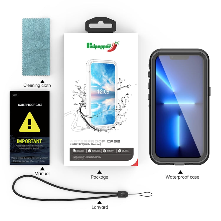PC + TPU + PET Shockproof Magsafe Waterproof Phone Case, For iPhone 13 Pro Max, For iPhone 13 Pro, For iPhone 13
