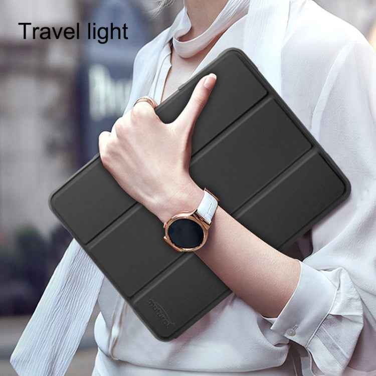 Mutural Horizontal Flip PC + TPU + PU Leather Case with Holder & Pen Slot, For iPad 10.2, For iPad 9.7, For iPad Pro 10.5