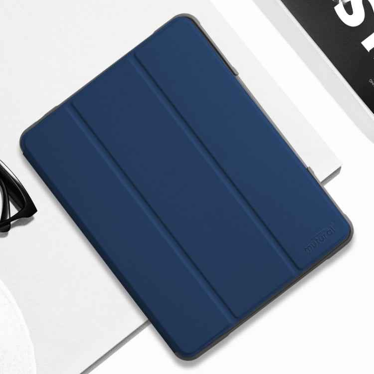 Mutural Horizontal Flip PC + TPU + PU Leather Case with Holder & Pen Slot, For iPad 10.2, For iPad 9.7, For iPad Pro 10.5