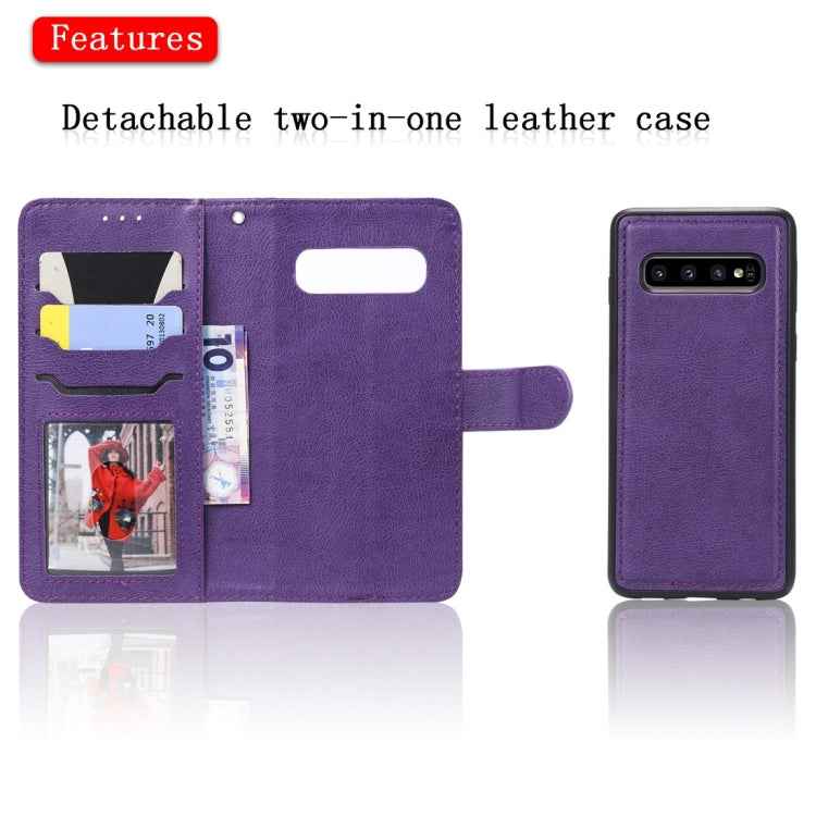 Solid Color Horizontal Flip Protective Case with Holder & Card Slots & Wallet & Photo Frame & Lanyard