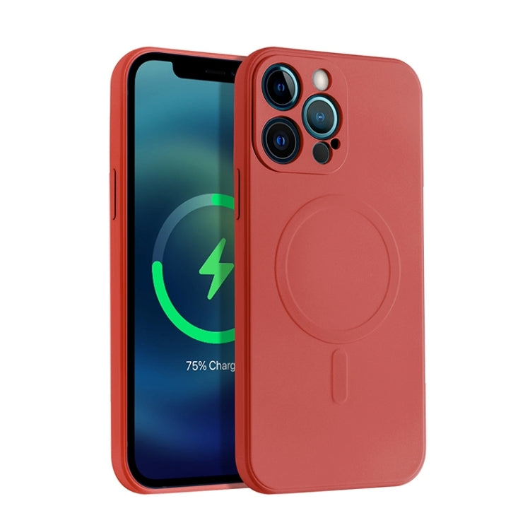 Liquid Silicone Full Coverage Magsafe Phone Case, For iPhone 12 mini, For iPhone 12, For iPhone 12 Pro, For iPhone 12 Pro Max, For iPhone 11, For iPhone 11 Pro