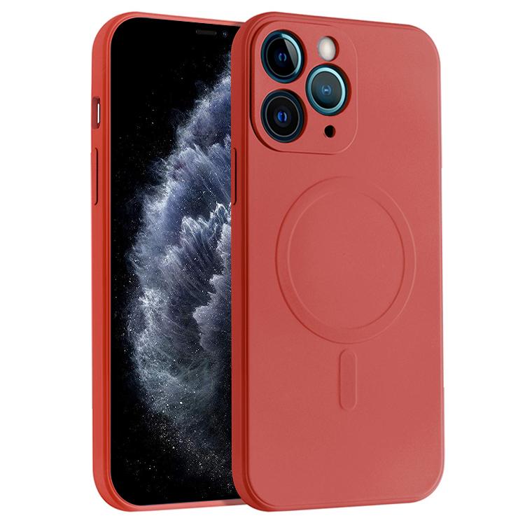 Liquid Silicone Full Coverage Magsafe Phone Case, For iPhone 12 mini, For iPhone 12, For iPhone 12 Pro, For iPhone 12 Pro Max, For iPhone 11, For iPhone 11 Pro