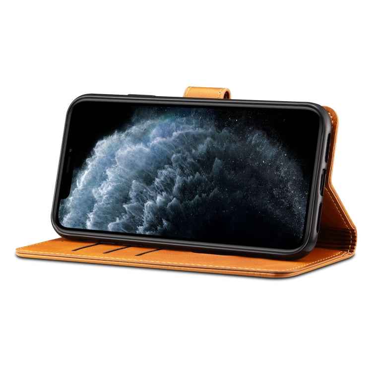 GUSSIM Magnetic Horizontal Flip Leather Case with Holder & Card Slots & & Wallet