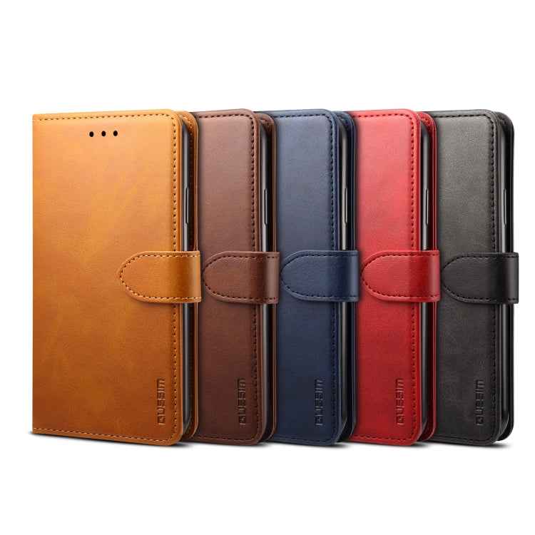 GUSSIM Magnetic Horizontal Flip Leather Case with Holder & Card Slots & & Wallet