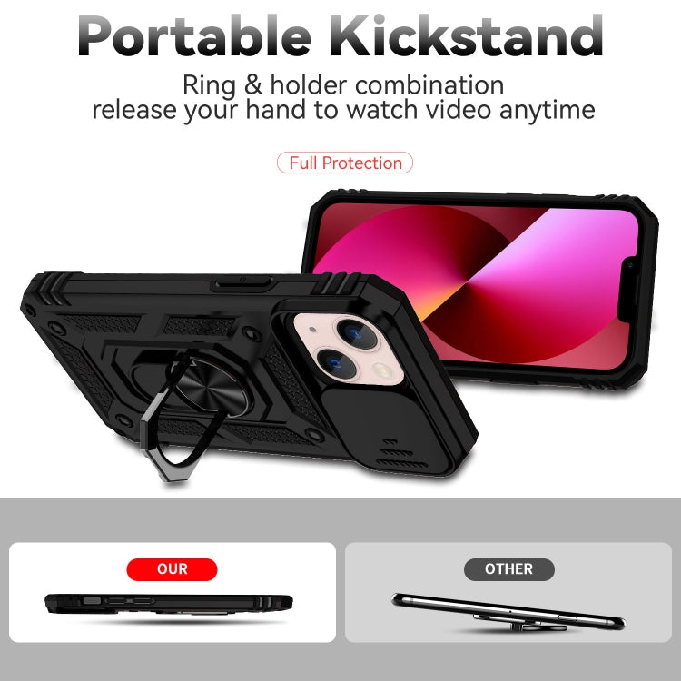 Sliding Camshield Holder Phone Case, For iPhone 13 mini, For iPhone 13, For iPhone 13 Pro, For iPhone 13 Pro Max, For iPhone 12 / 12 Pro, For iPhone 12 Pro Max, For iPhone 11