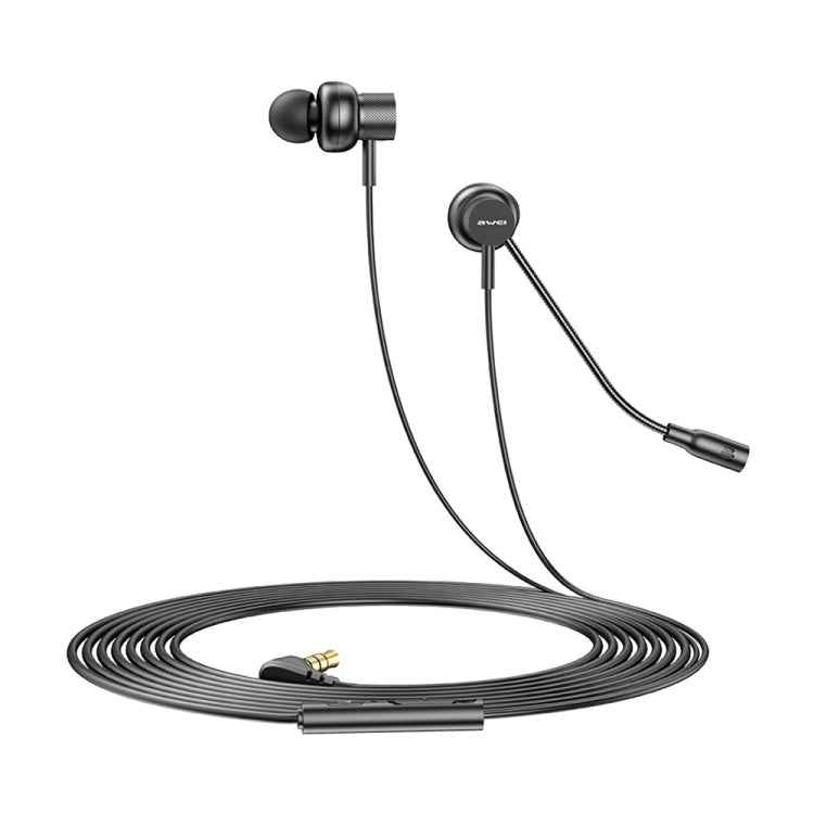 awei ES-180i In-ear E-sports Wired Earphone with Microphone