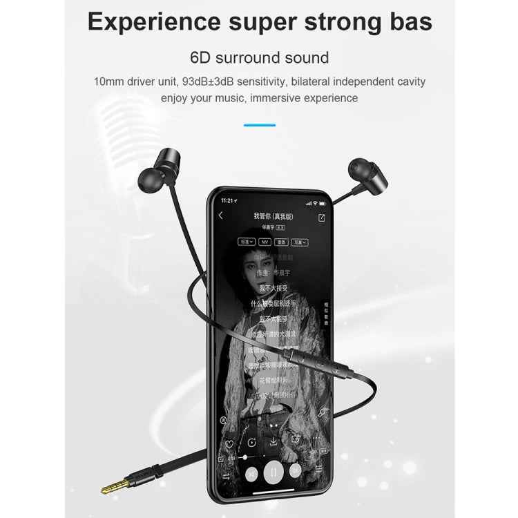 awei L1 Stereo Surround In-ear Wired Earphone