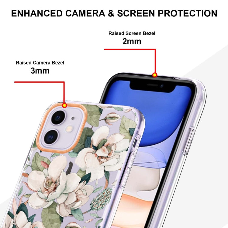 Flowers and Plants Series IMD TPU Phone Case, For iPhone 11, For iPhone 11 Pro Max, For iPhone 12 / 12 Pro, For iPhone 12 Pro Max