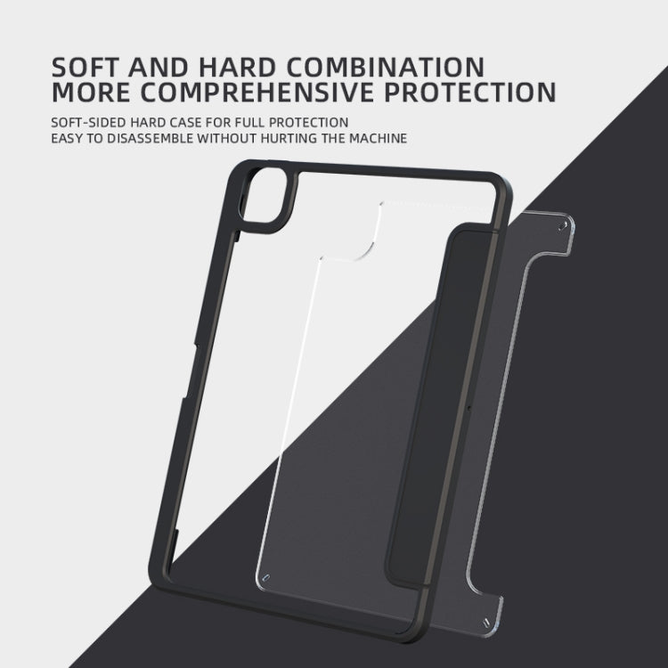 Magnetic Split Leather Smart Tablet Case, For iPad Pro 12.9 2020, For iPad Pro 12.9 2022 / 2021, For iPad 10.2 2019 / 2020 / 2021, For iPad Pro 11 2018