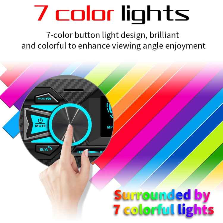 SWM-1789 Car Radio Receiver Bluetooth 5.1 MP3 Player with Remote Control