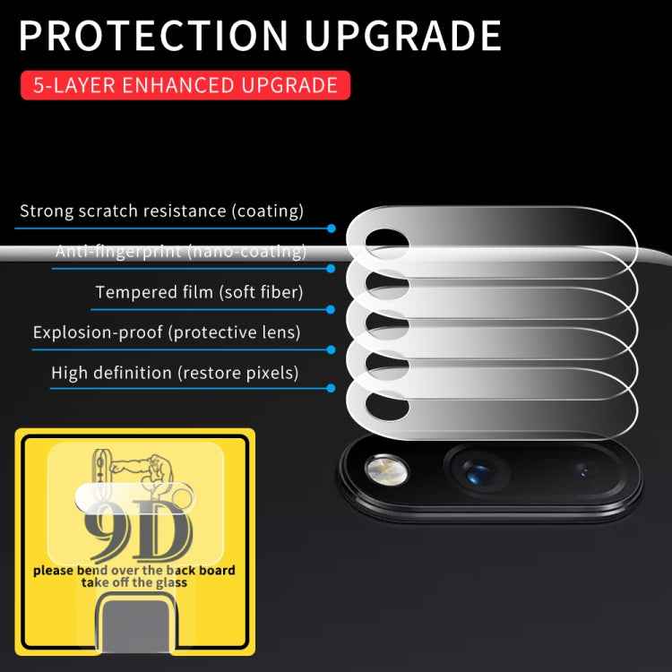 9D Transparent Rear Camera Lens Protector Tempered Glass Film
