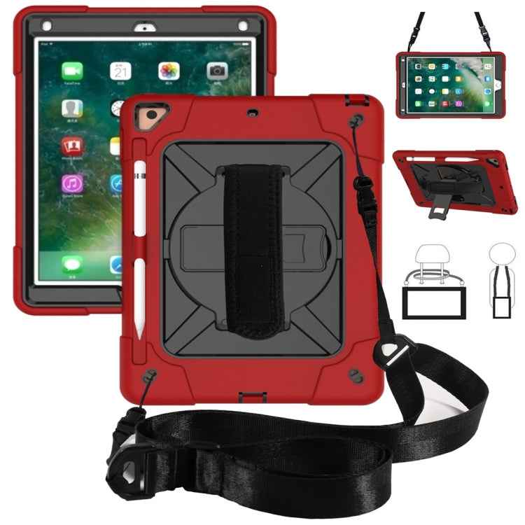 Contrast Color Silicone + PC Combination Case with Holder, For iPad 9.7, For iPad 10.2